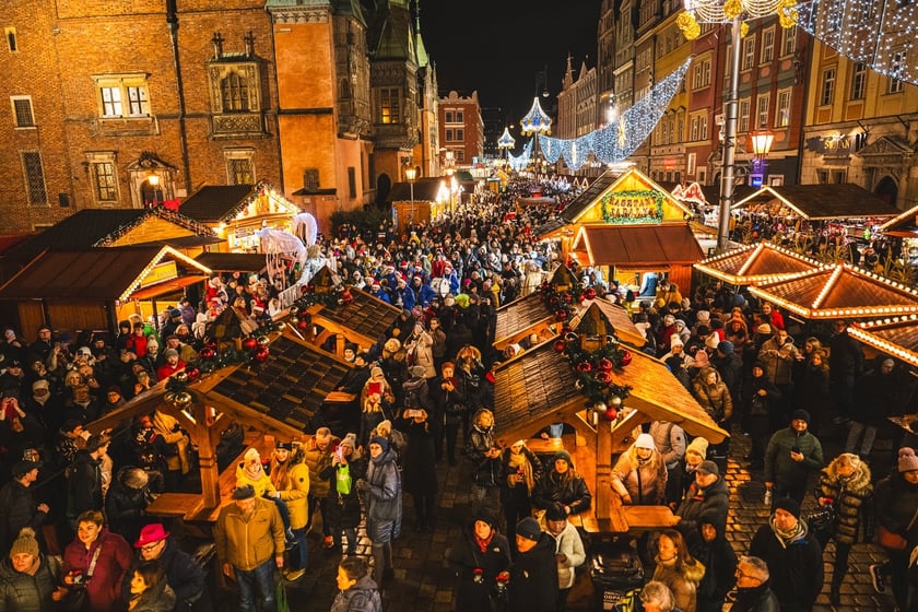 Uroczysta inauguracja Jarmarku Bożonarodzeniowego 2024 we Wrocławiu