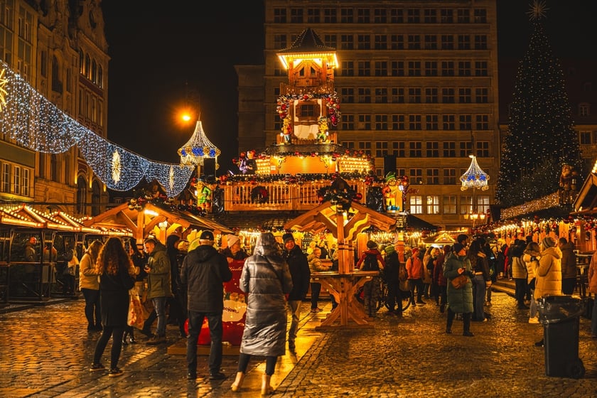 Uroczysta inauguracja Jarmarku Bożonarodzeniowego 2024 we Wrocławiu
