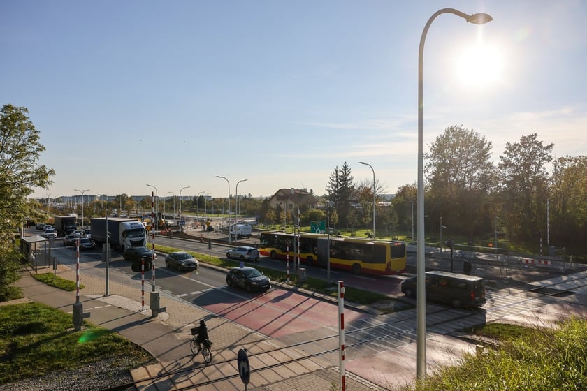 Budowa TAT na Jagodno w październiku 2024 roku
