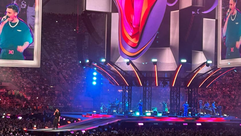 Koncert Dawida Podsiadło we Wrocławiu w 2024 r.