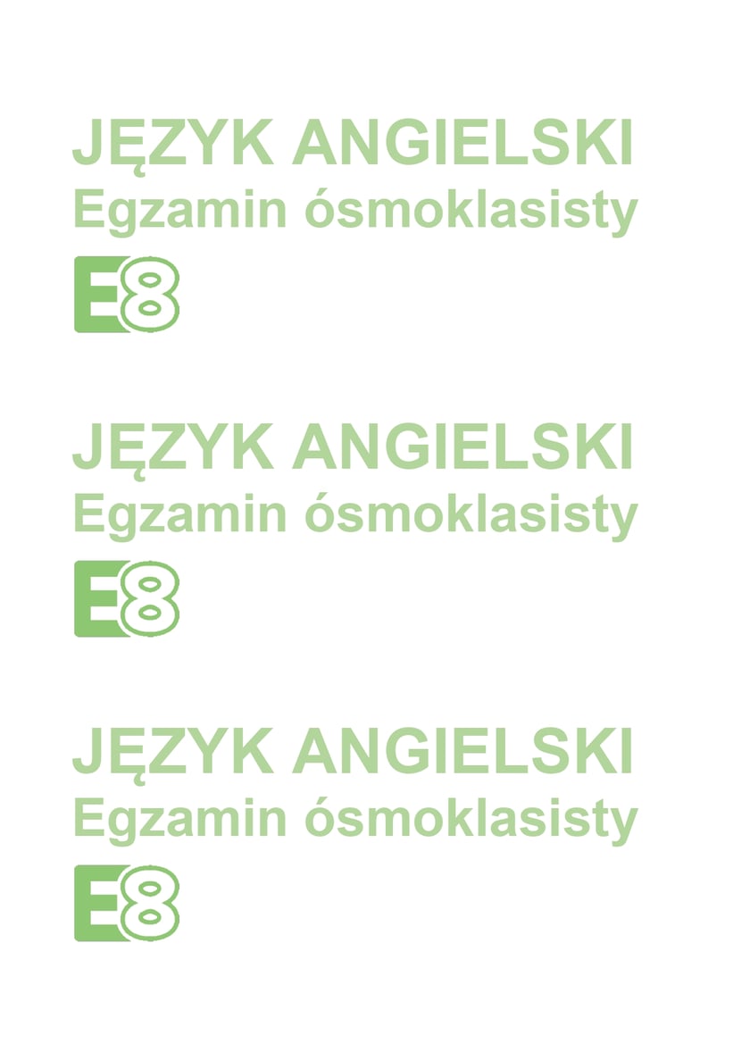Arkusz: próbny egzamin ósmoklasisty 2024/2025 z CKE - język angielski, 4 grudnia 2024