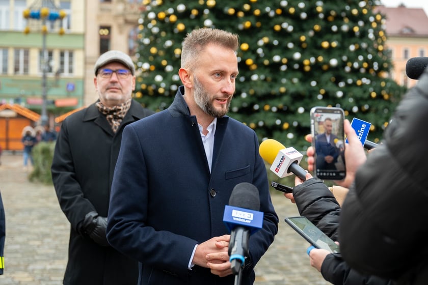 Briefing w sprawie wydarzeń mikołajkowych na wrocławskim Rynku