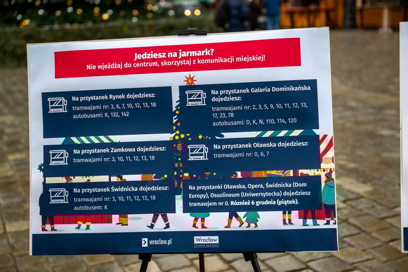 Briefing w sprawie wydarzeń mikołajkowych na wrocławskim Rynku