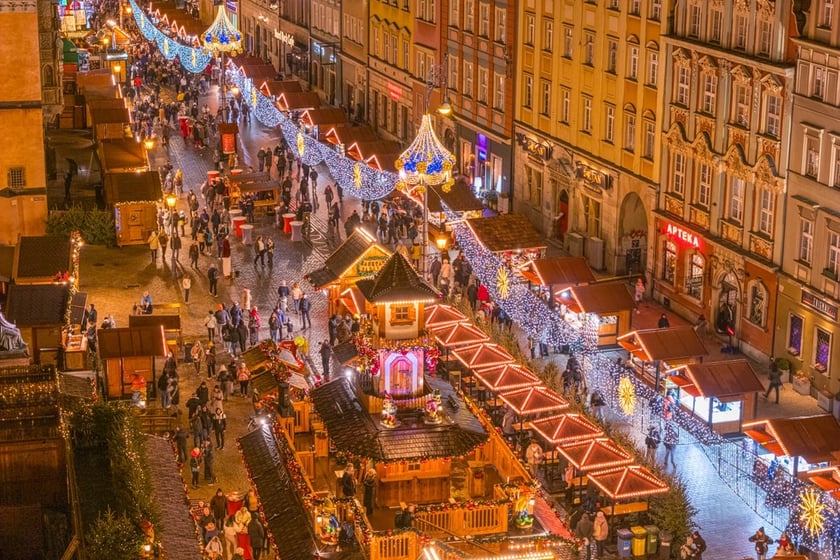 Jarmark Bożonarodzeniowy we Wrocławiu 2024 r.