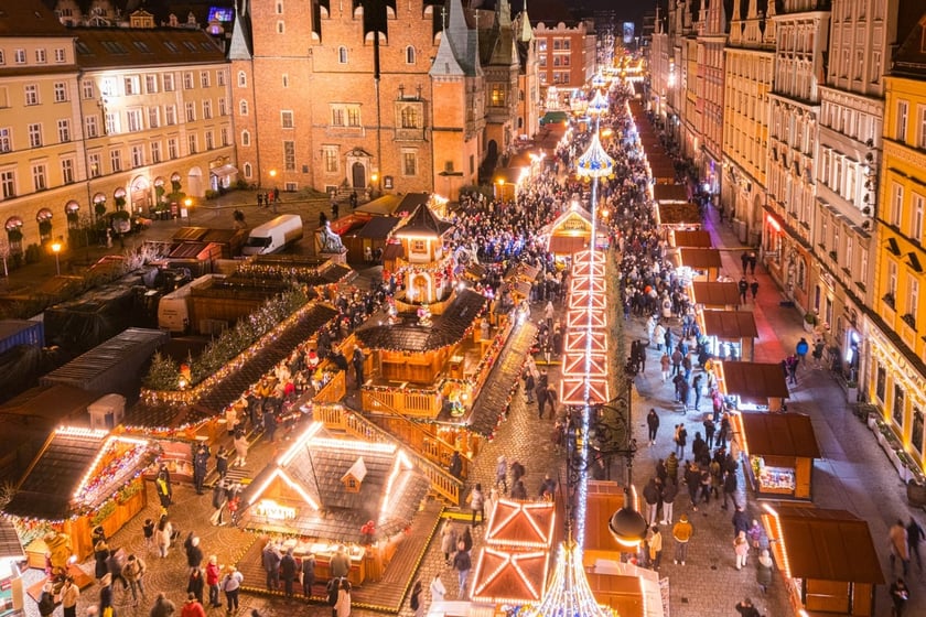 Jarmark Bożonarodzeniowy we Wrocławiu 2024 r.