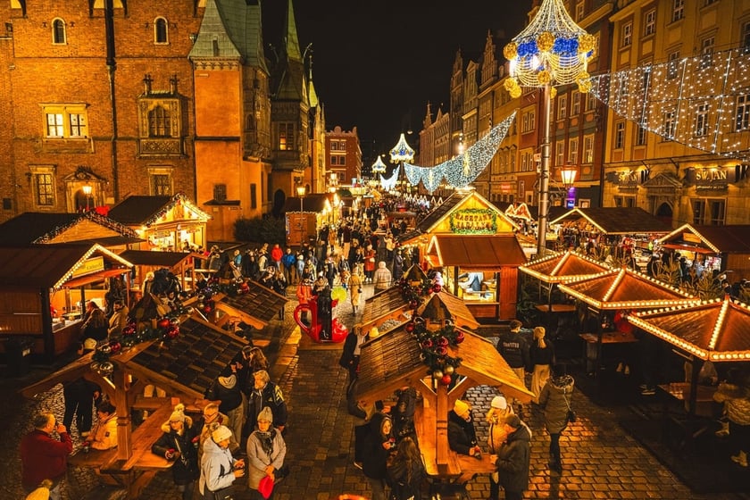 Jarmark Bożonarodzeniowy we Wrocławiu 2024 r.