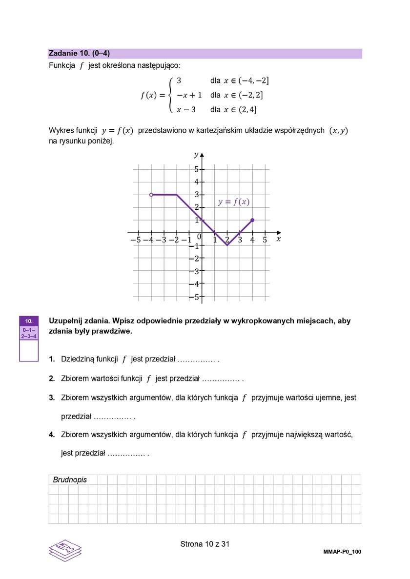 Arkusz CKE: matura próbna 2024/2025 z matematyki, poziom podstawowy - 6 grudnia