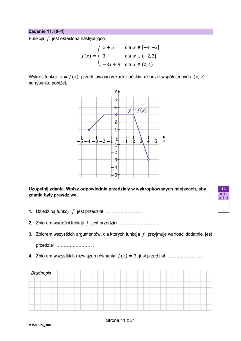Matura z matematyki 2025 z CKE - arkusz - poziom podstawowy 6 maja