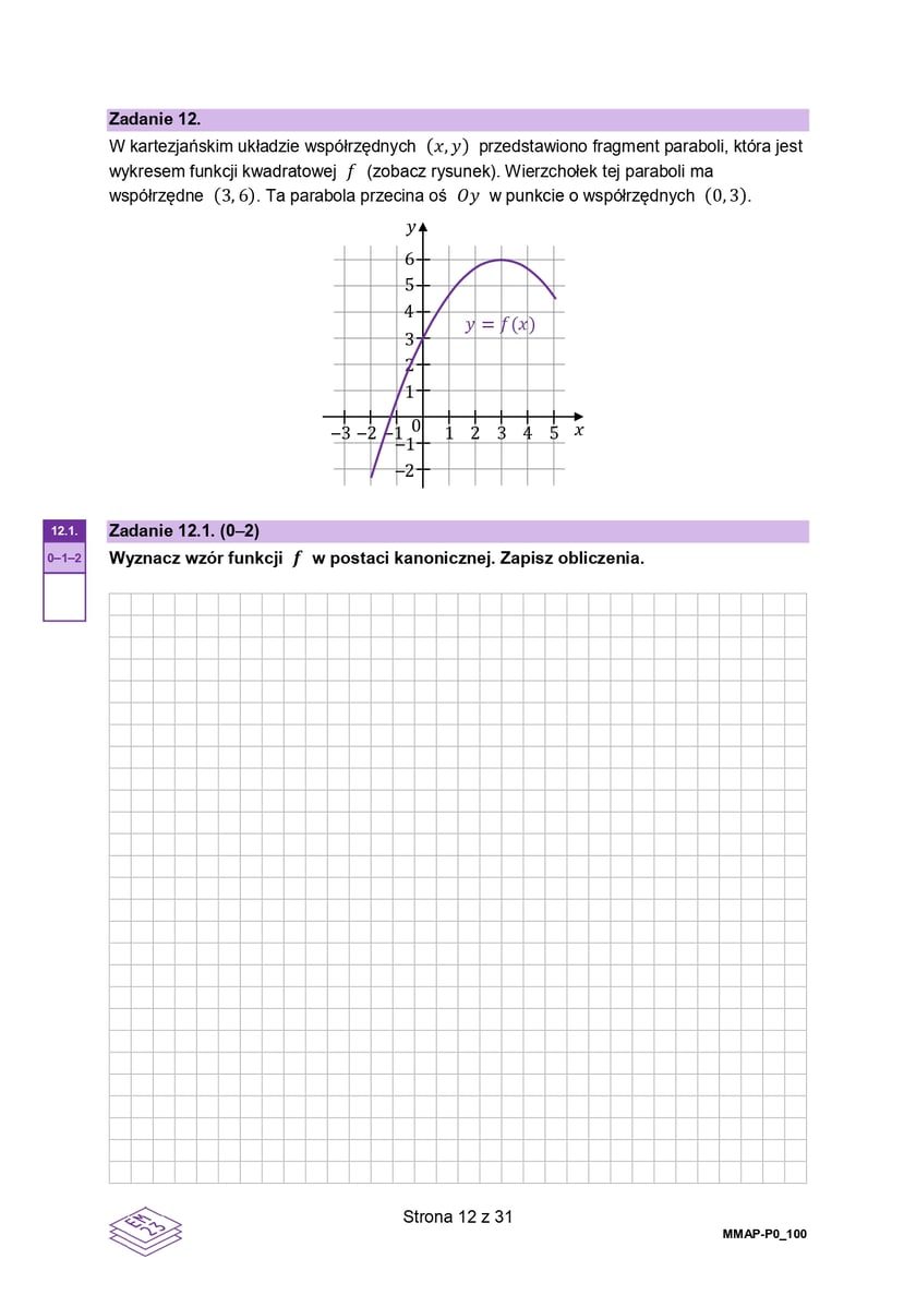 Matura z matematyki 2025 z CKE - arkusz - poziom podstawowy 6 maja