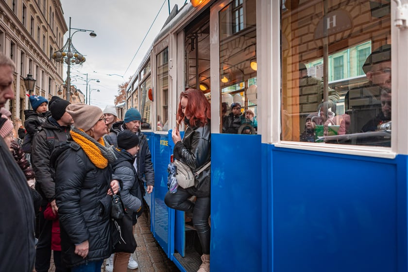 Mikołajki z zabytkowym Konstalem. Wrocław, 07.12.2024