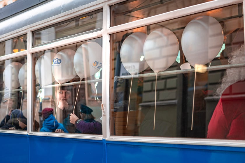 Mikołajki z zabytkowym Konstalem. Wrocław, 07.12.2024