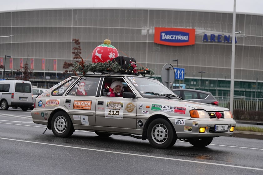 Przejazd Moto Mikołajów przez Wrocław, 07.12.2024