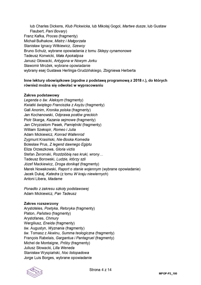 Arkusz nr 2: matura próbna z języka polskiego 2025 - poziom podstawowy, 9 grudnia 2024