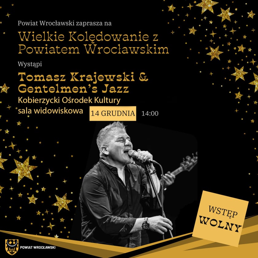 Program kolędowania w Kobierzycach, 14 grudnia, godz. 14