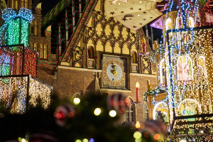 Świąteczne iluminacje i ozdoby we Wrocławiu, Rynek