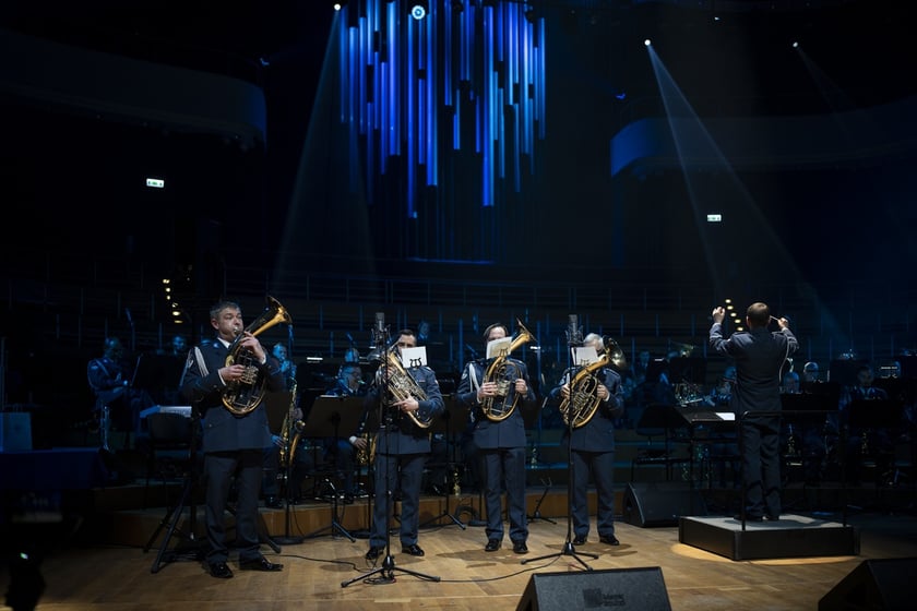 Koncert jubileuszowy Orkiestry Komendy Wojewódzkiej Policji we Wrocławiu w Narodowym Forum Muzyki we Wrocławiu