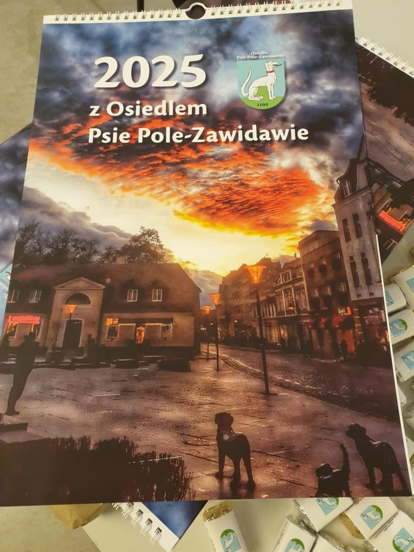 Kalendarz z osiedla Psie Pole-Zawidawie