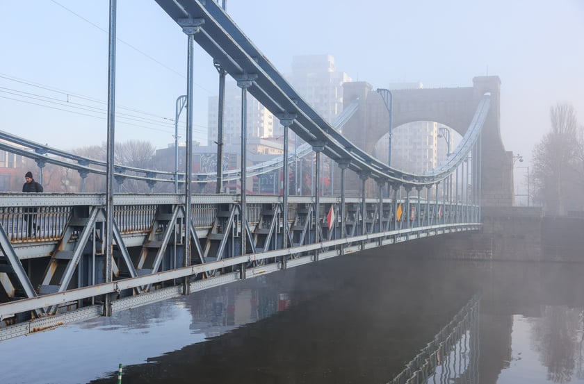 Wrocław we mgle - zdjęcia z poranka 29.12.2024 r.