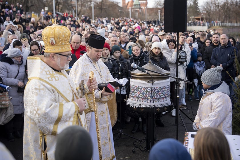 Święto Jordan w dniu Objawienia Pańskiego (6 stycznia 2024) we Wrocławiu