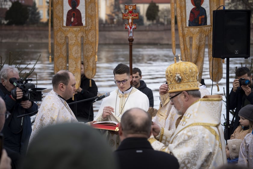 Święto Jordan w dniu Objawienia Pańskiego (6 stycznia 2024) we Wrocławiu
