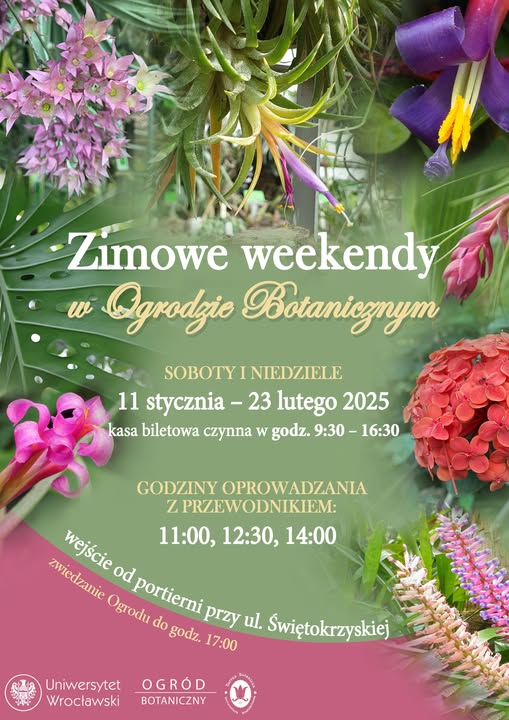 Zimowe weekendy ruszają 11 stycznia, a skończą się 23 lutego.