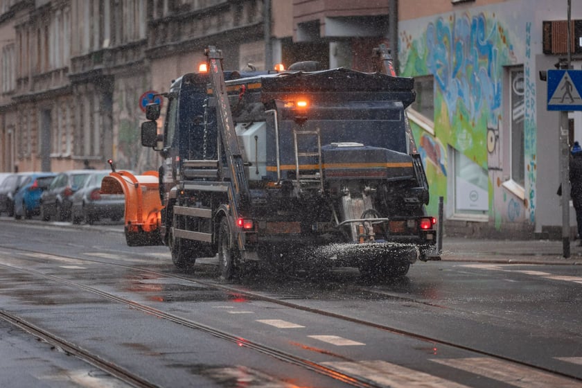 Śnieg we Wrocławiu, 11.01.2025