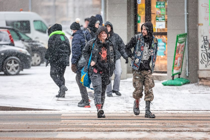 Śnieg we Wrocławiu, 11.01.2025