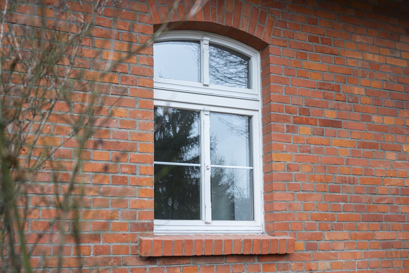 Budynek rady osiedla na Pawłowicach po przebudowie (styczeń 2025)