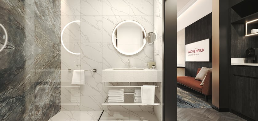 Wizualizacja wnętrza Movenpick Grand Hotel Wrocław