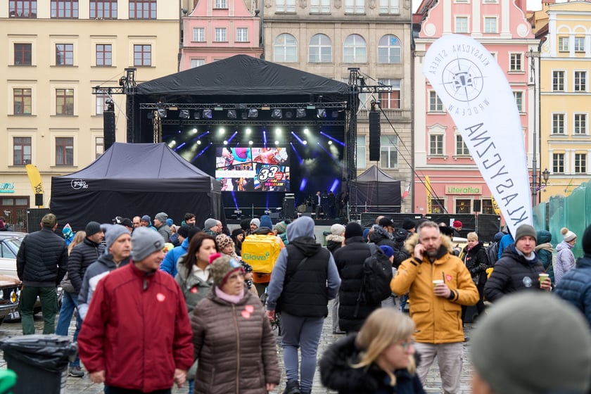 Finał WOŚP 2025 w Rynku