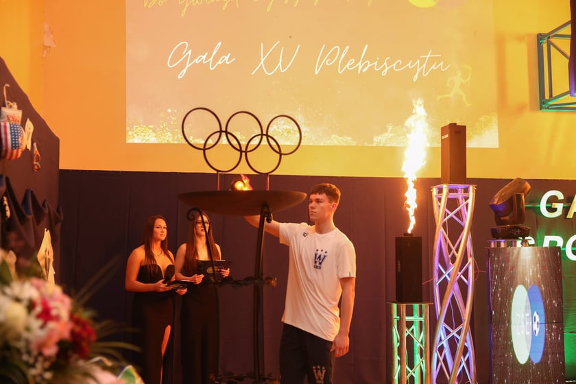 Gala XV Plebiscytu na Najpopularniejszego Ucznia-Sportowca Zespołu Szkół Ekonomiczno-Ogólnokształcących we Wrocławiu - 28.01.2025 r.