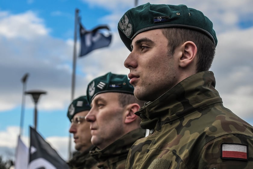 Uroczystość przekazania obowiązk&oacute;w dow&oacute;dcy 10 Wrocławskiej Brygady Łączności. Wrocław, 29.01.2025&nbsp;