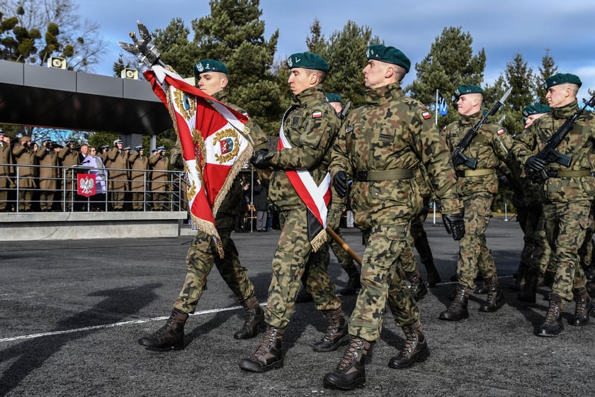 Uroczystość przekazania obowiązk&oacute;w dow&oacute;dcy 10 Wrocławskiej Brygady Łączności. Wrocław, 29.01.2025&nbsp;