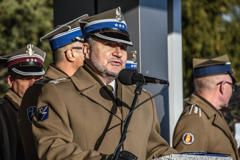 Uroczystość przekazania obowiązk&oacute;w dow&oacute;dcy 10 Wrocławskiej Brygady Łączności. Wrocław, 29.01.2025&nbsp;