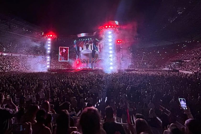 Dawid Podsiadło, koncert na Tarczyński Arenie Wrocław w 2024 r.