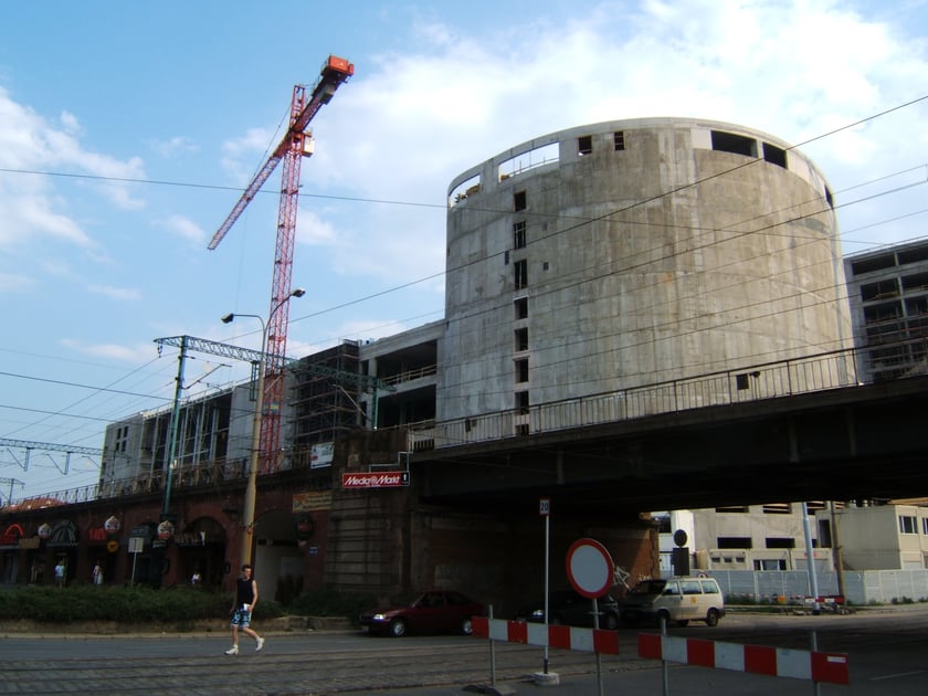 Budowa Arkad Wrocławskich
