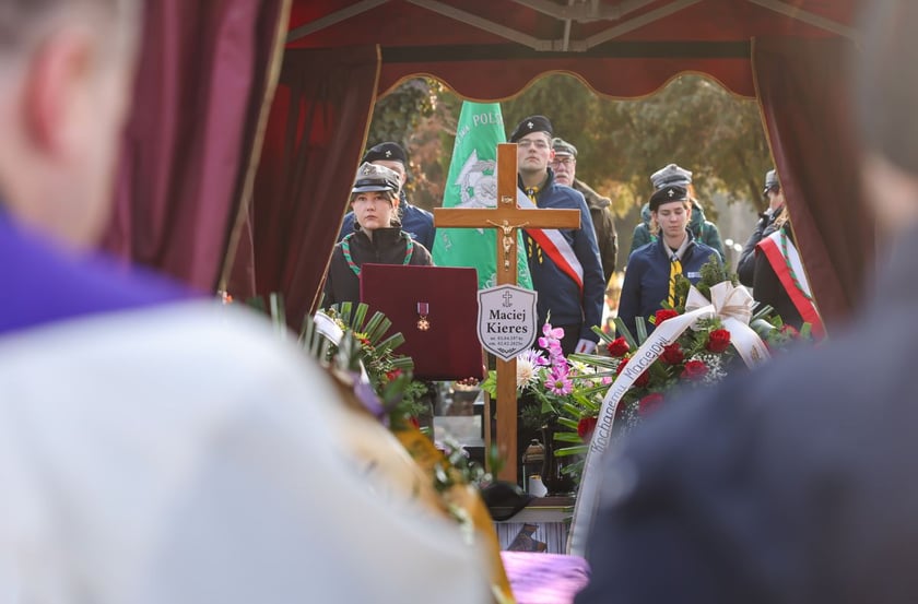 Pogrzeb Macieja Kieresa, artysty i dziennikarza