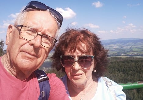 Pani Gina i Pan Aleksander podczas jednej ze swoich wycieczek