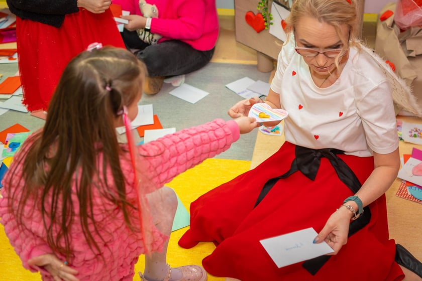 Walentynki w Przedszkolu nr 149 „Tęczowa Polanka” we Wrocławiu - 14.02.2025 r.