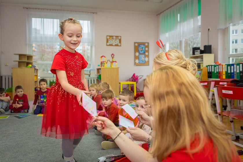 Walentynki w Przedszkolu nr 149 „Tęczowa Polanka” we Wrocławiu - 14.02.2025 r.