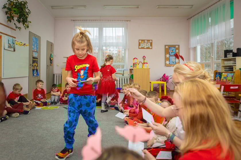 Walentynki w Przedszkolu nr 149 „Tęczowa Polanka” we Wrocławiu - 14.02.2025 r.