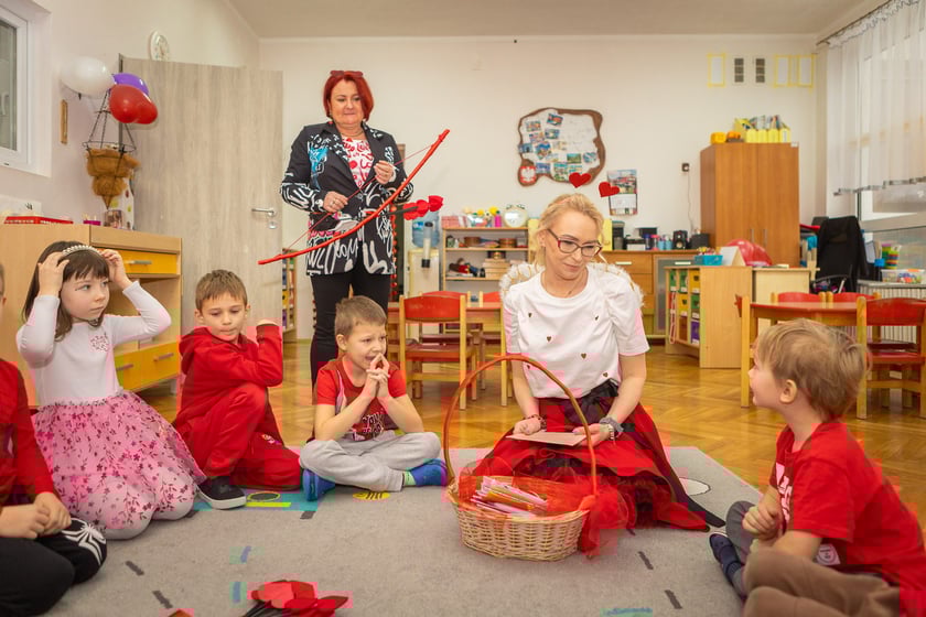 Walentynki w Przedszkolu nr 149 „Tęczowa Polanka” we Wrocławiu - 14.02.2025 r.