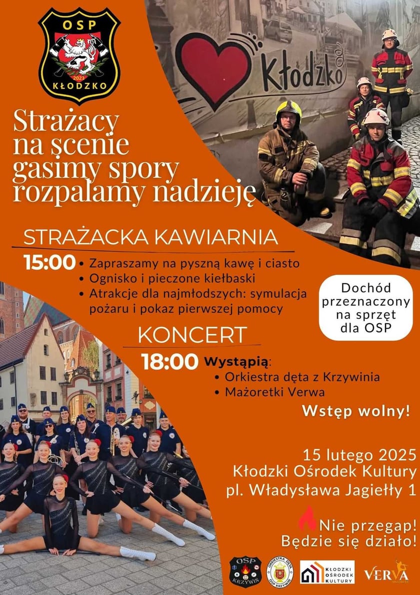 Program koncertu w Kłodzku