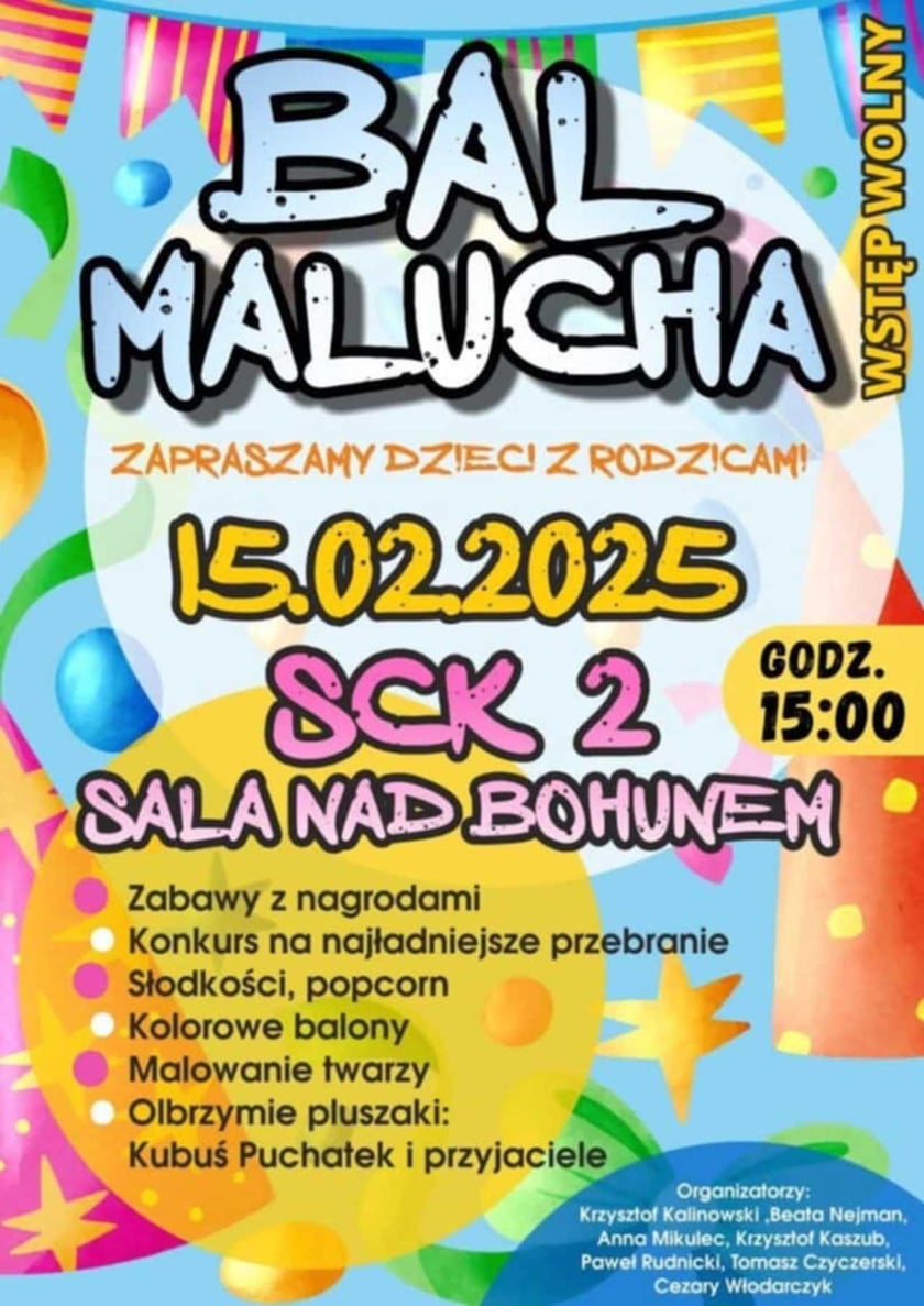 Program wydarzenia w Strzegomiu
