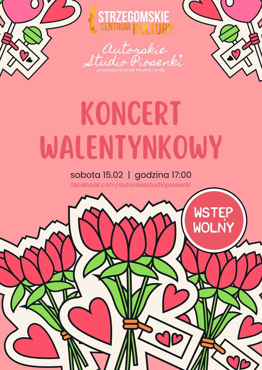 Program koncertu w Strzegomiu