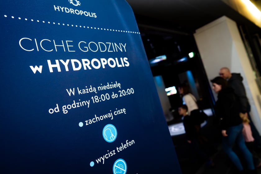 Hydropolis wprowadza „Ciche godziny” - konferencja prasowa 18.02.2025 r.