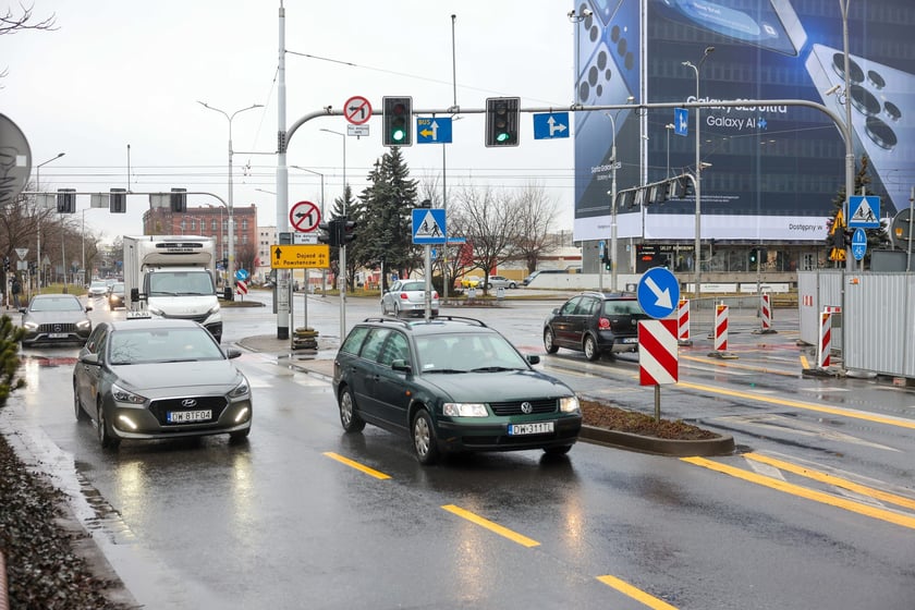 1 marca - zmiana organizacji ruchu pod Arkadami Wrocławskimi
