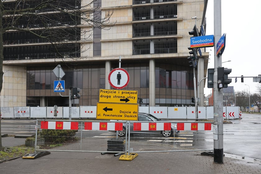 1 marca - zmiana organizacji ruchu pod Arkadami Wrocławskimi