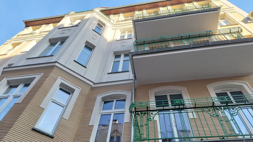 Kamienica wyremontowana w 2024 roku. Adres: Kilińskiego 27