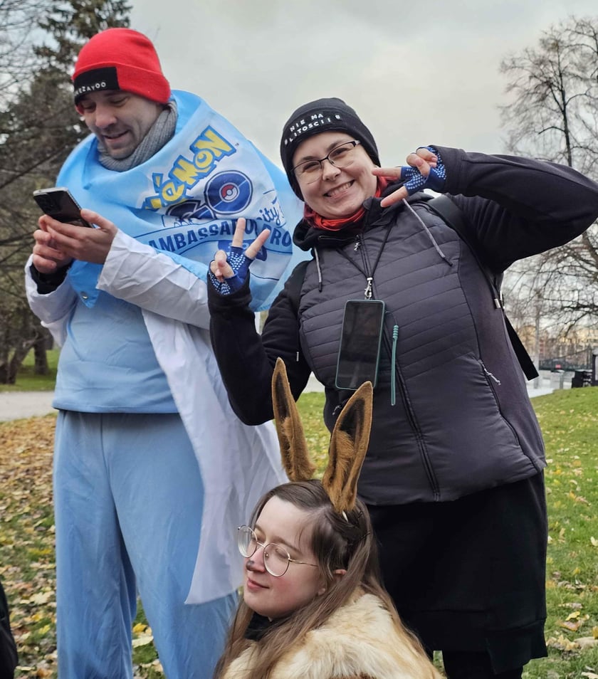 Powiększ obraz: Wrocławska ekipa Pokemon Go